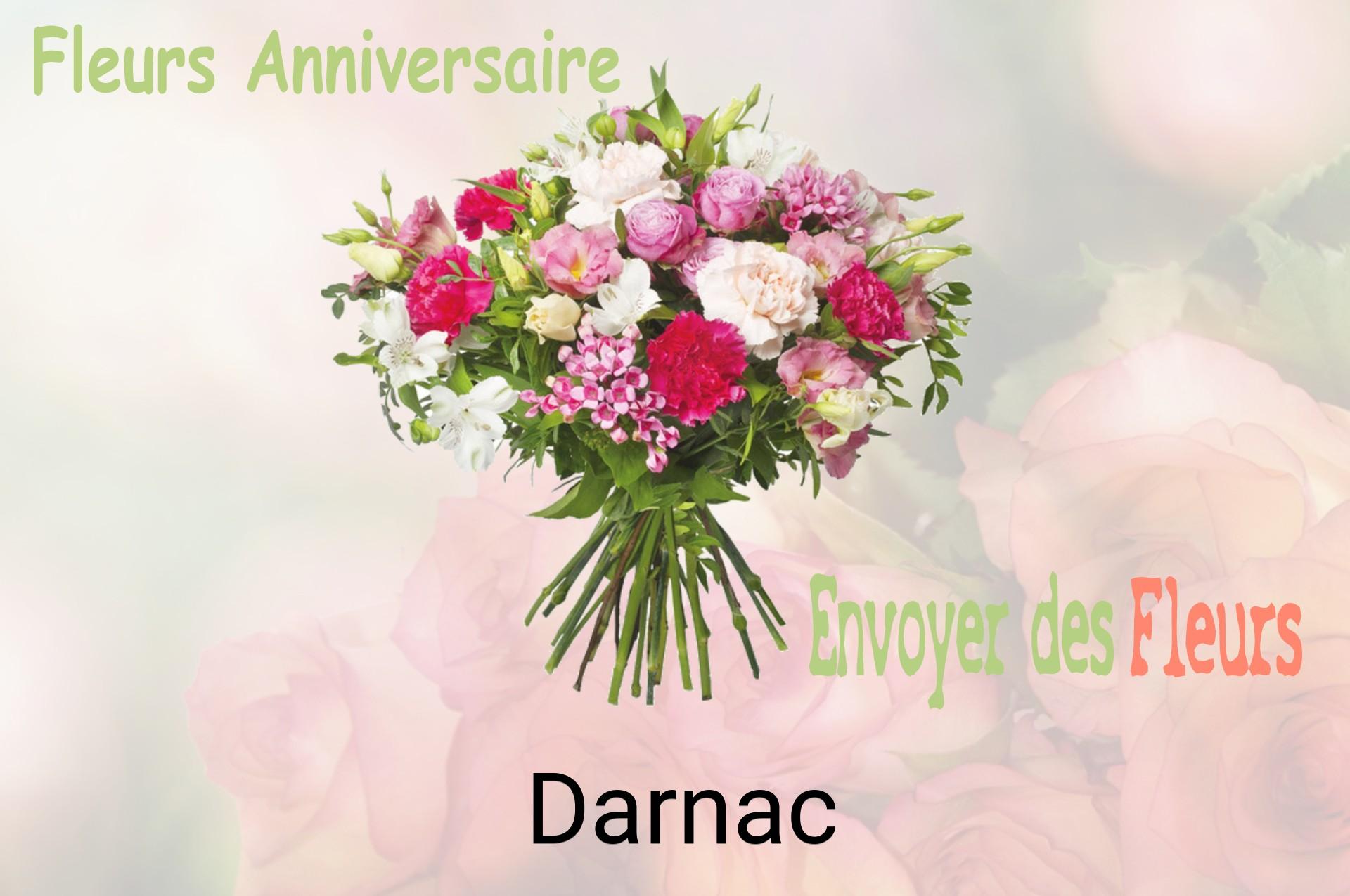 Bouquet de fleurs d’anniversaire livré à Darnac